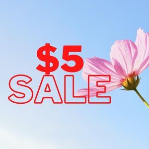 🌺💐$5 CLOSET CLEARANCE SALE! Bundle and SAVE!!!🌼🌸